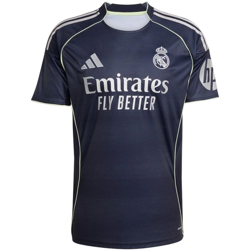 Adidas Mens 25/26 Real Madrid CF Away Shirt / Blue